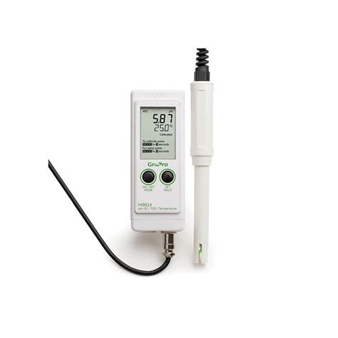 Medidor portátil de pH EC TDS y Temperatura Hanna HI 9814