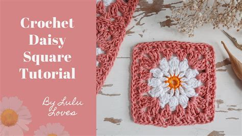 How To Crochet {and Join} A Daisy Granny Square {easy Crochet Tutorial