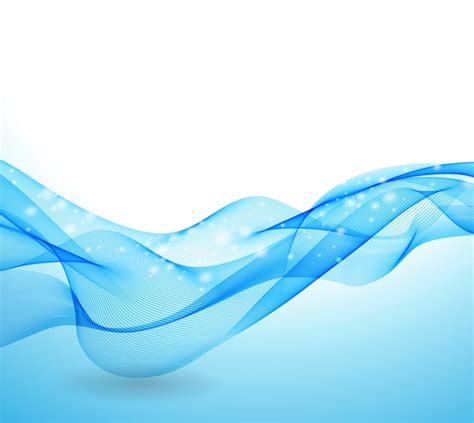 Premium Vector Abstract Background With Blue Wave