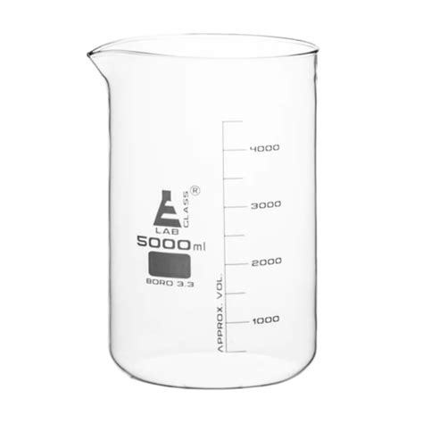 Vaso Precipitado De Vidrio 5lt Eisco