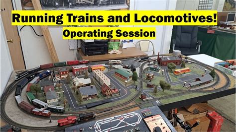 Running Trains And Locomotives On My 50 Year Old Atlas 4x8 HO Scale