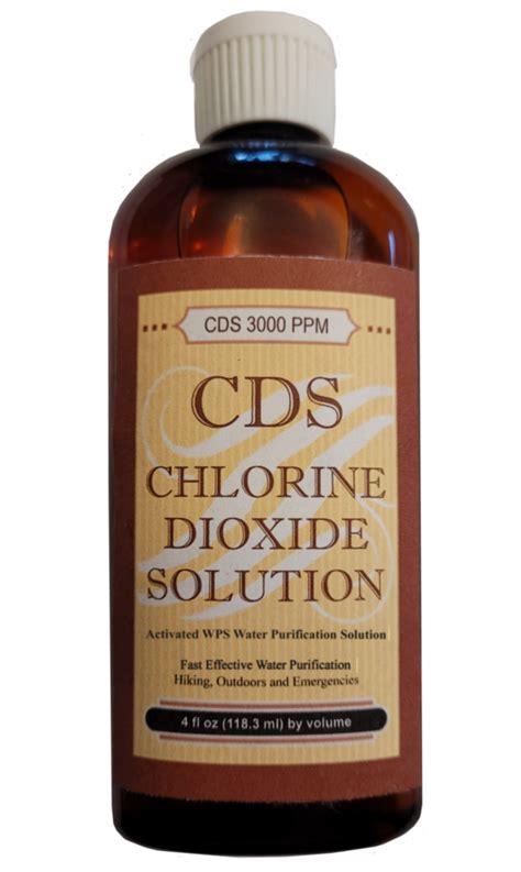 Cd 3000 Ppm Cds Chlorine Dioxide Solution 4 Oz Top Seller Best Sellers