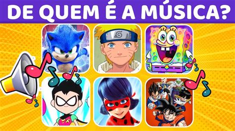 Adivinhe O Desenho Ou Filme Pela M Sica Quiz Desafio Musical Buuquiz