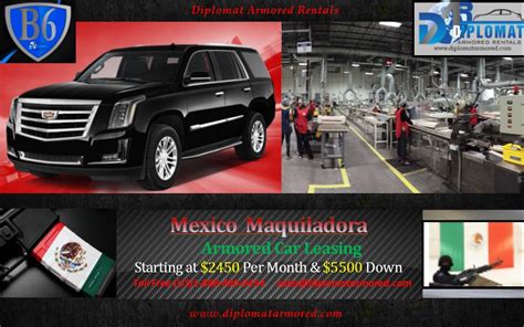 Armored Vehicles Available for Rent to Maquiladoras | Diplomatic ...