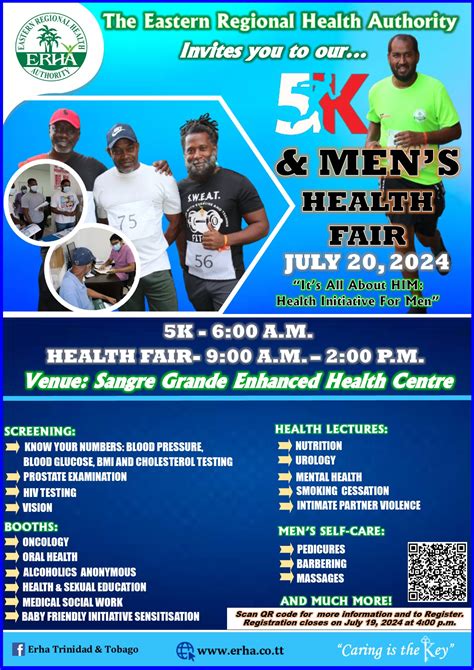 5k And Mens Health Fair Eastern Regional Health Authority