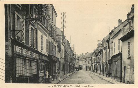 77 Dammartin En GoËle La Poste 1938