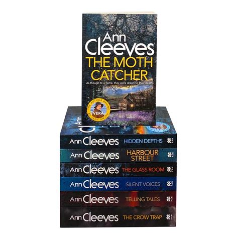 Ann Cleeves TV Vera Series Collection 7 Books Set Telling Tales – Lowplex