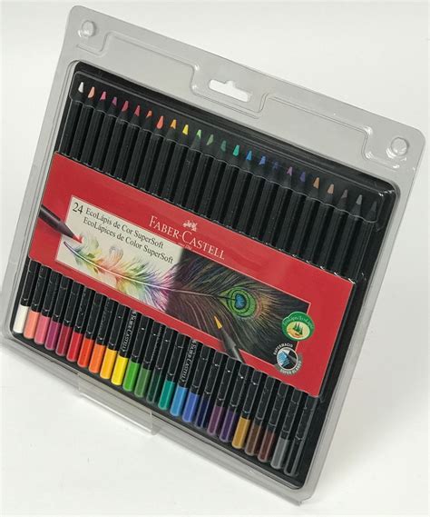 L Pis De Cor Ecol Pis Supersoft Cores Faber Castell R Em