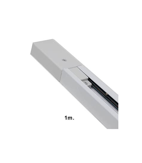 Comprar carril monofásico aluminio 1m para focos LED Premium LED