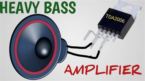 Tda2006diy Bass Amplifierhow To Makehomemadeheavy Bass Using Tda2006 Dc 12v Youtube