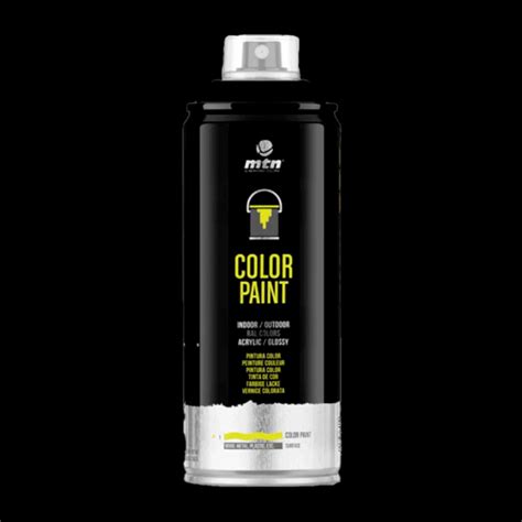 Spray Pro Negro Satinado Ml Montana Pintulac