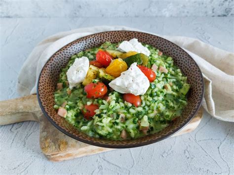 Spinazie Risotto Met Burrata Koken Bakken Doe Je Zo