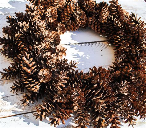 Giant Pine Cone Christmas Wreath Christmas Wreaths Diy Holiday Decor