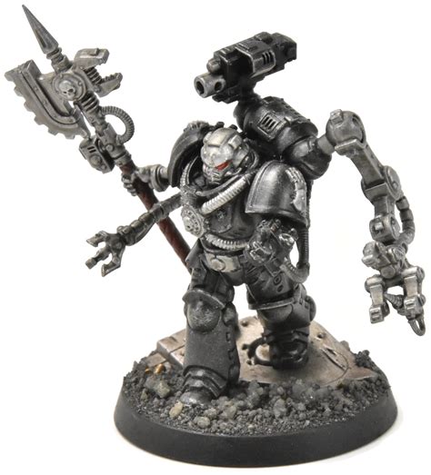 Space Marines Primaris Techmarine 1 Well Painted Iron Hands Kingdom Of The Titans