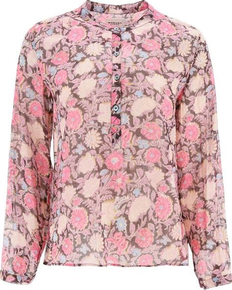 Etoile Isabel Marant Maria Organic Cotton Blouse ShopStyle