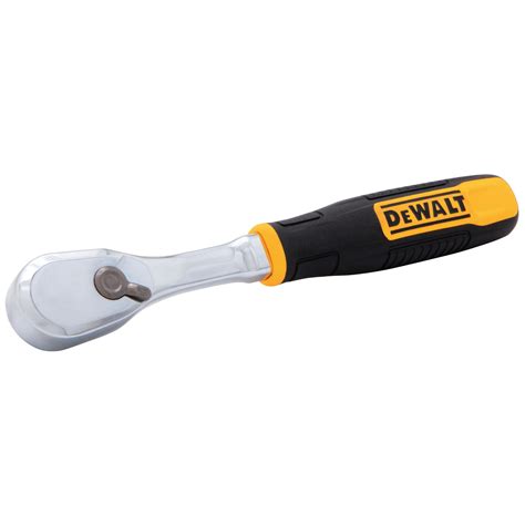 DEWALT 1 4 Drive Bi Material Grip Ratchet DWMT81089 DEWALT