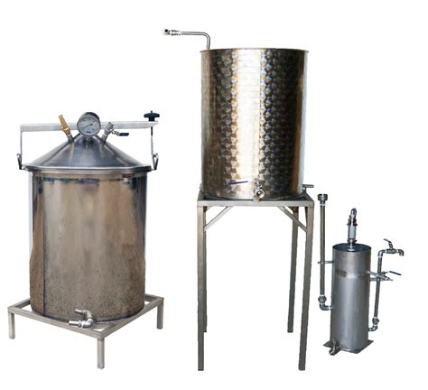 ALAMBIC SPBC 150 200 Litres PRO Alambics Et Distillateurs INOX