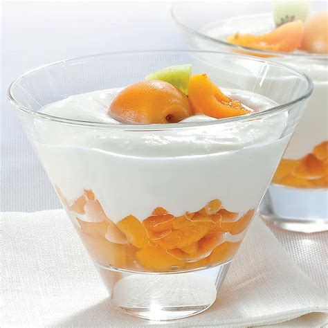 VERRINES Avec CREME De RICOTTA Et ABRICOTS Casa Azzurra