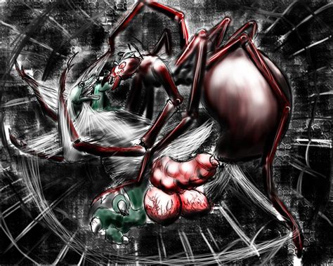 Rule 34 Anthro Arachnid Arthropod Balls Big Balls Big Penis Bound Egg Implantation Forced