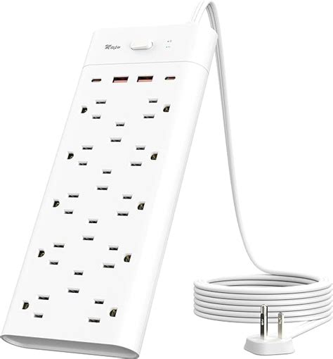 Amazon Maxpw Power Strip Surge Protector Outlet Extender With