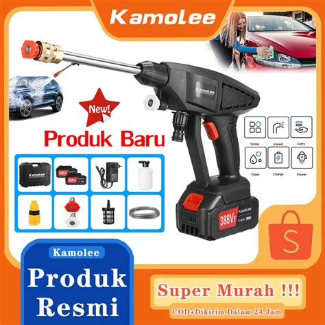 Jual Kamolee 70Bar 388Vf Jet Cleaner Cordless Multipurpose Jet Cleaner