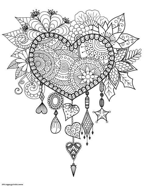 14 Inspirant De Mandala Coeur Image Coloriage Coloriage