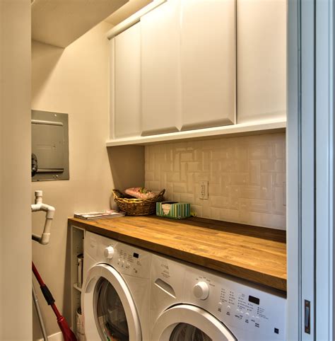 20 Butcher Block Over Washer Dryer The Urban Decor