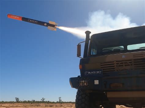 Black Sky Tests Prototype Long Range Training Missile Australian