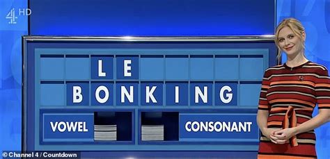 Rachel Riley Holds Back Giggles As She Is Forced To Spell Out X Rated Word On Countdown Board