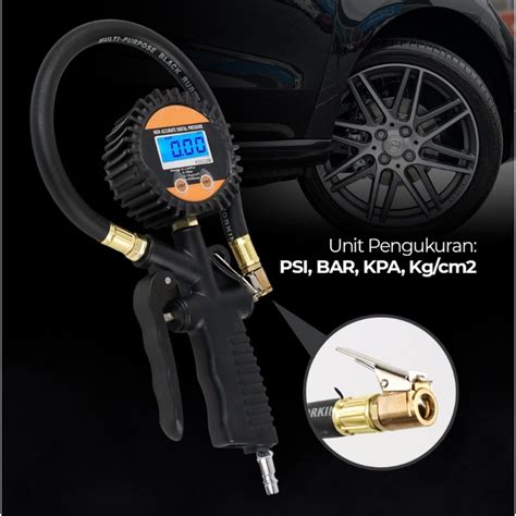 Jual Digital Tire Pressure LCD Alat Pengukur Tekanan Angin Ban Mobil