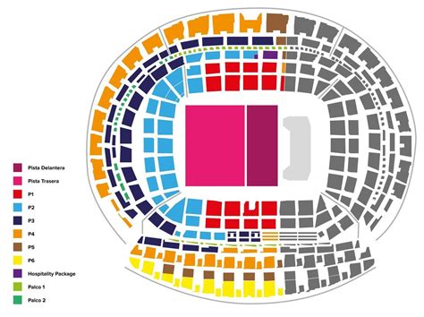 Mapa Civitas Metropolitano Springsteen Entradas Para Los Dos