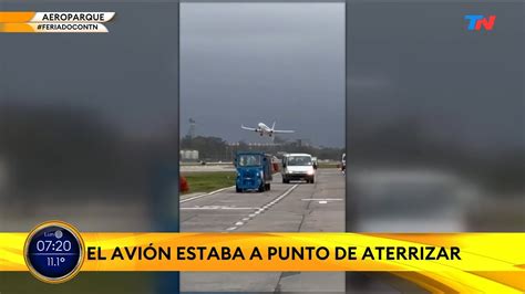 Un avión de FlyBondi tuvo que realizar una maniobra para evitar una