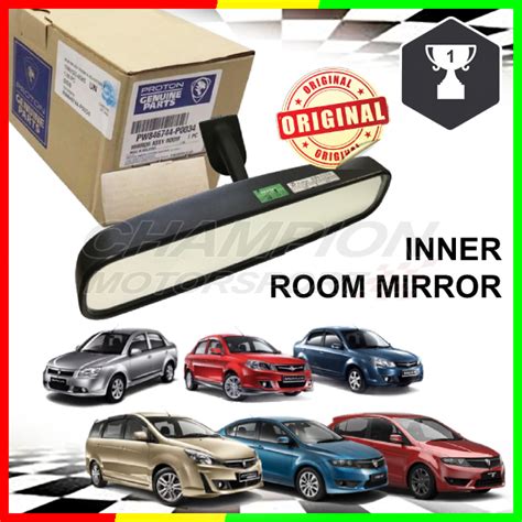 Original Proton Inner Central Room Mirror Saga Blm Fl Flx Exora Preve