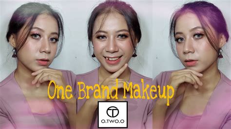 ONE BRAND MAKEUP TUTORIAL O TWO O PRODUK MURAH TAPI WORTH IT YouTube