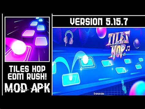 Tiles Hop Edm Rush Mod Apk Unlimited Money Version Youtube