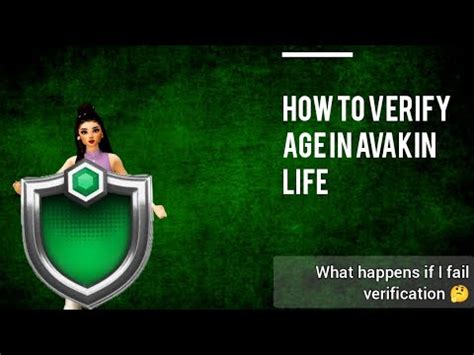 How To Verify Age In Avakin Life Avakinlife YouTube