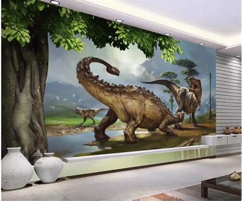 Dinosaur Home Decor Dinosaur Illustrations Poster Prints Boys Bedroom Wall Art Dinosaur