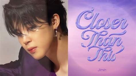 BTS Jimin Announces New Single Closer Than This Pragativadi