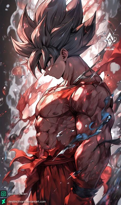 Pin De Mhack En Blackheartz En Personajes De Goku Vegito Y