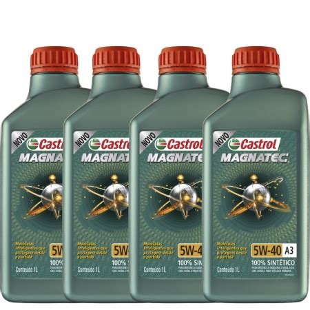 4 Lts Castrol Magnatec 5w40 SP Sintetico Original VW CASTROL Empório