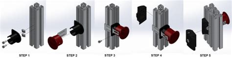 Slam Latch Release Button Framing Technology