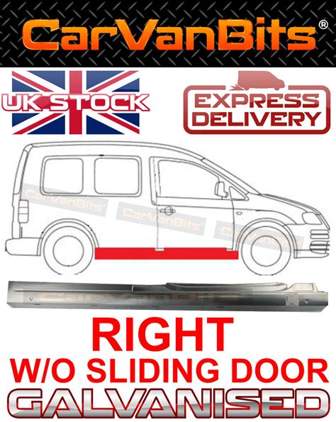 For Vw Caddy Iii K Full Sill Repair Body Panel Right Without