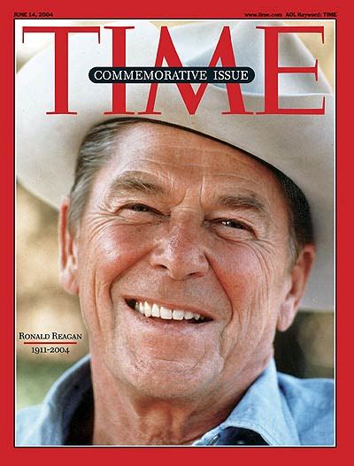 TIME Magazine Cover Ronald Reagan 1911 2004 June 14 2004 Ronald