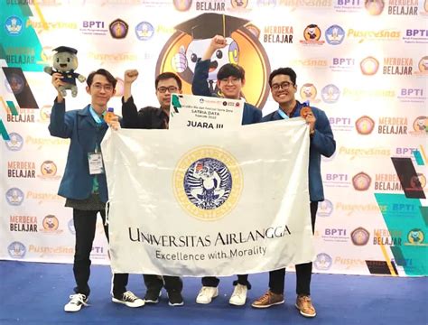 PTN Mahasiswa FST UNAIR Raih Juara 3 Dalam Satria Data 2023