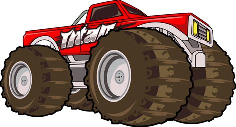 Monster Truck Illustration Pack 10 Vehicle Illustrations Svg Png