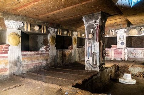 Cerveteri La Necropoli Etrusca Sito Unesco Lungo La Via Degli Inferi