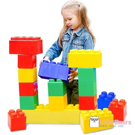 Jumbo Building Blocks Little Bears Party