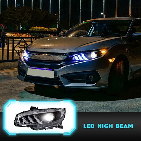 Hcmotionz Honda Civic Front Lamp Led Bossgoo