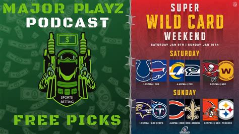 Nfl Wild Card Weekend Free Picks And Analysis Major Playz Sports