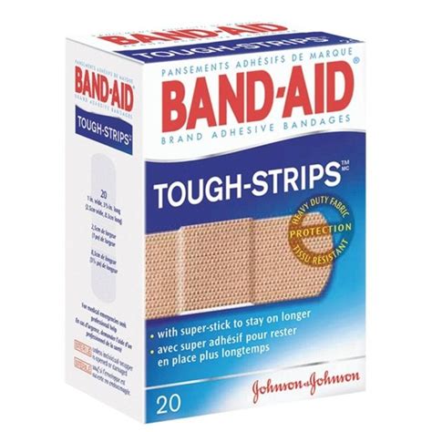 Band Aid Tough Strips Flexible Bandage Johnson Johnson 4408 Joj4408